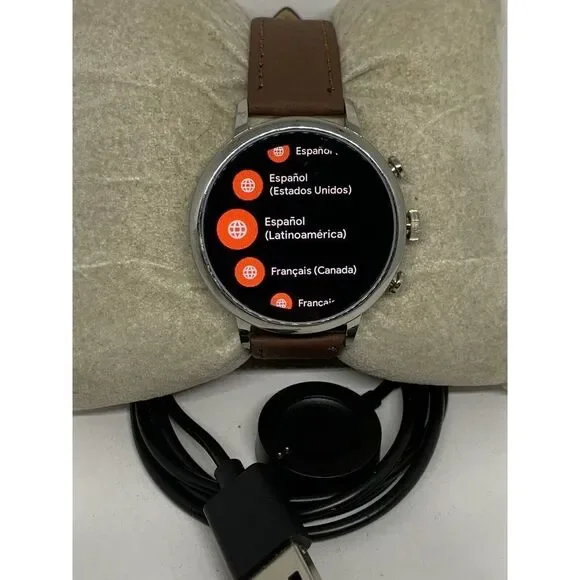 Fossil Gen 4 Authentic Digital Dial Smart Watch Custom Band FTW6017 BA201