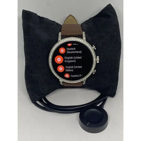 Fossil Gen 4 Authentic Digital Dial Smart Watch Custom Band FTW6013 AB428