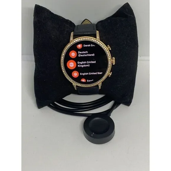 Fossil Gen 4 Authentic Digital Dial Smart Watch Custom Band FTW6030 AB173
