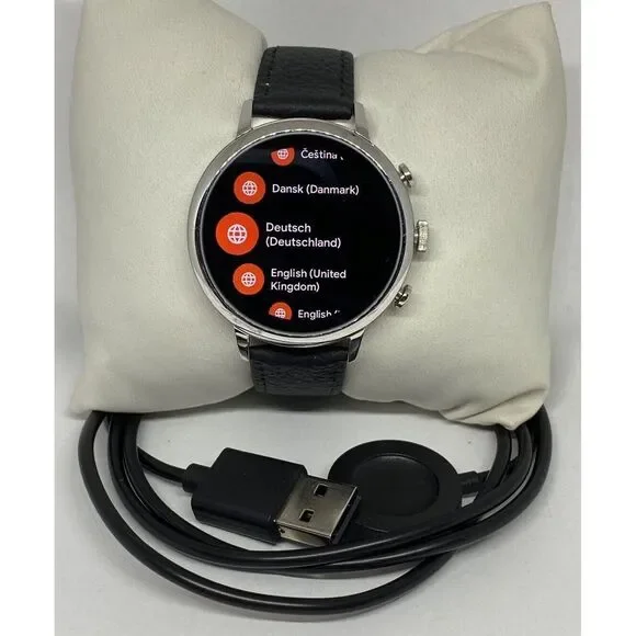 Fossil Gen 4 Authentic Digital Dial Smart Watch Custom Band FTW6017 DC116