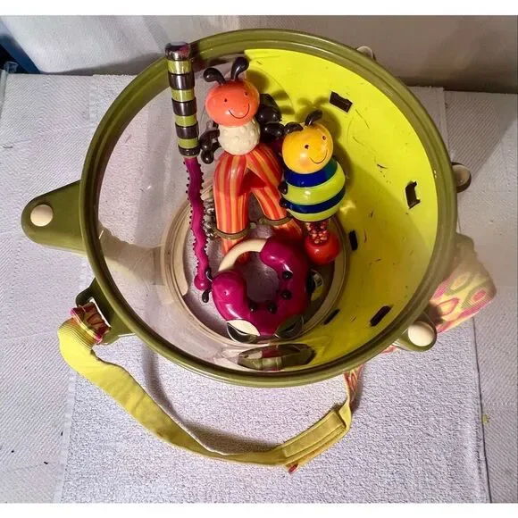 Just B Parum Pum Pum Drum Musical Instruments Set Bugs Play Toddler Kids Toys