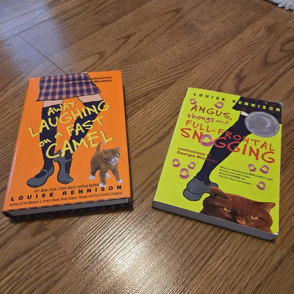Louise Rennison Bundle Books Confessions Of Georgia Nicolson Angus Thongs YA