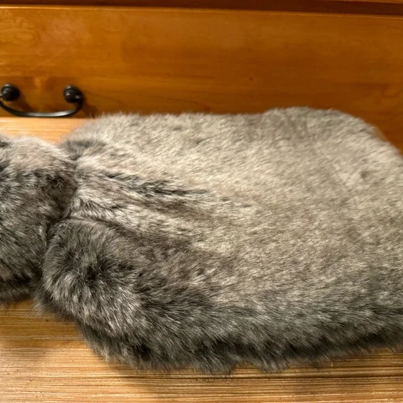 Restoration Hardware Faux Fur Hot Water Bag