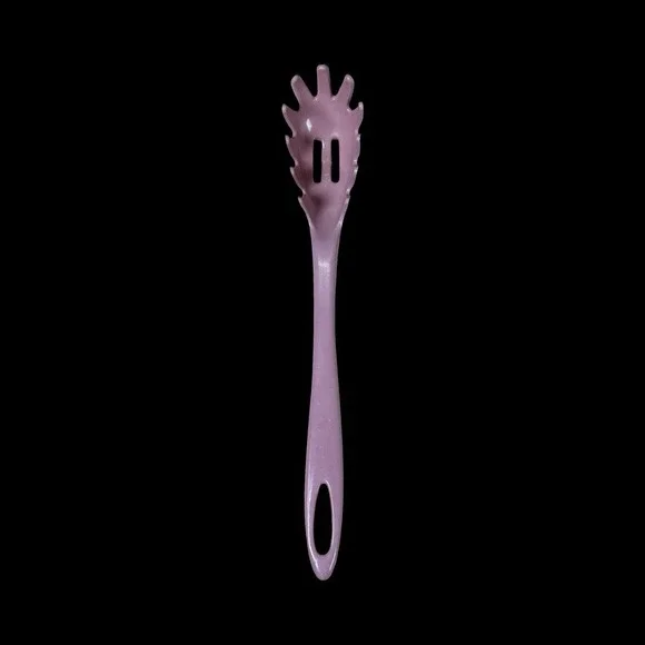 VNTG Ensar Pasta Server Spaghetti Fork Pink Nylon Retro Kitchen Made In USA