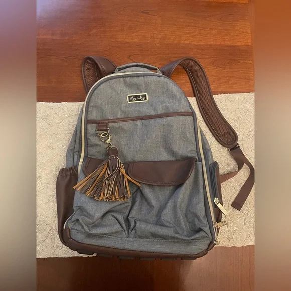 Itzy Ritzy Boss Backpack Diaper Bag with Insulated Pockets