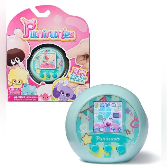 Punirunes, Interactive Digital Toy with 55 Squishy Characters Inside.