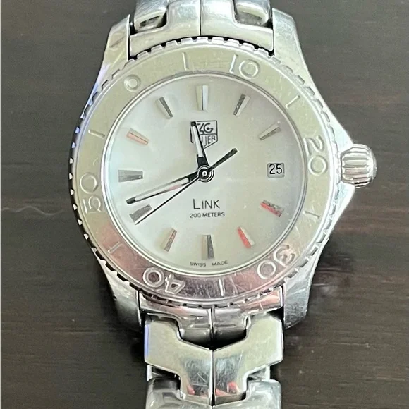 TAG Heuer Silver Link Smartwatch