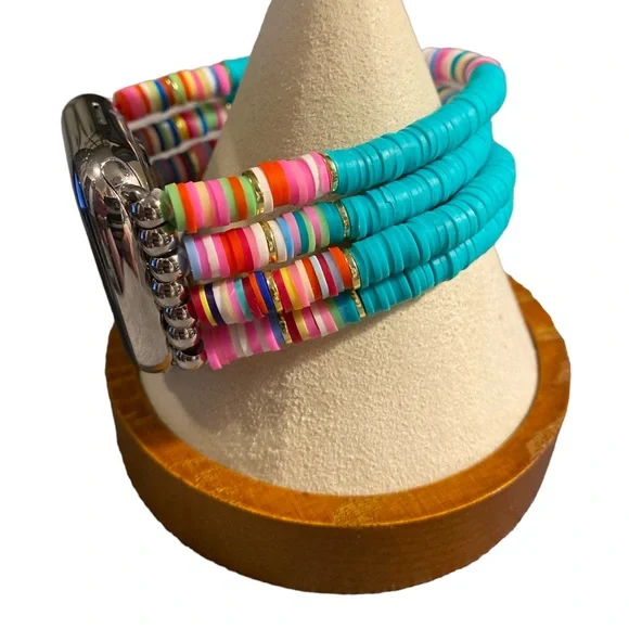 1pc Beaded Watchband Compatible With Apple Watch 38/40/41 - #428