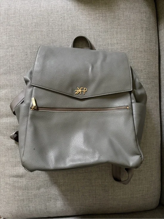 Freshly Picked Classic Diaper Bag, Stone