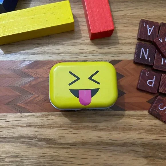 Ew! Emoji - Yellow Mini Tin Box