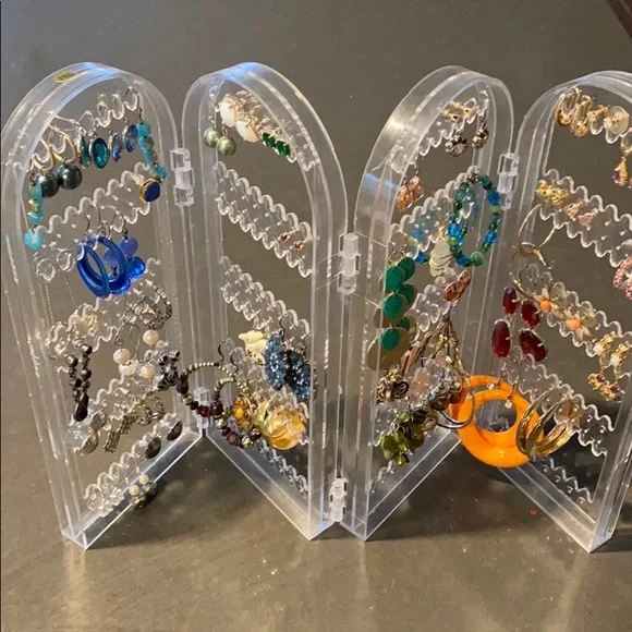 Earring / necklace organizer/ holder storage