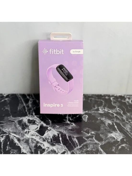 Fitbit Inspire 3 Heart Rate Monitor Health & Fitness Tracker | Lilac Bliss