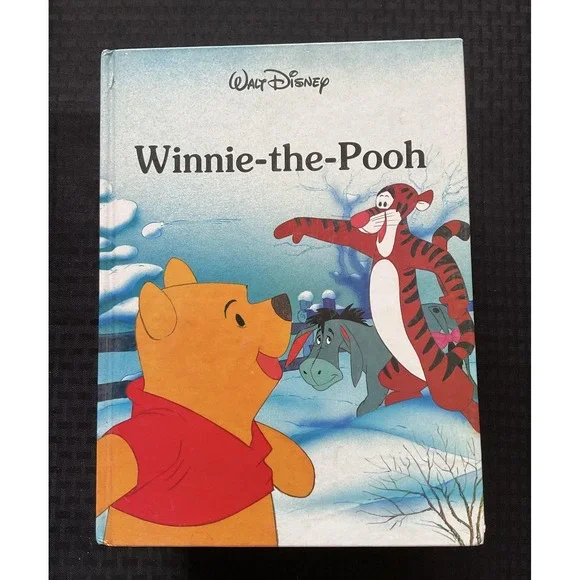 Vintage Walt Disney Winnie-the-Pooh Hardcover Book Classic Series Kids Storybook