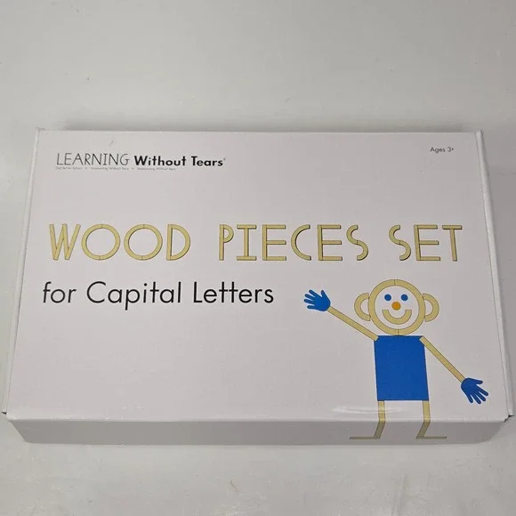 Learning‎ Without Tears Wood Pieces Set for Capital Letters LWT4886 PreK-5 WP
