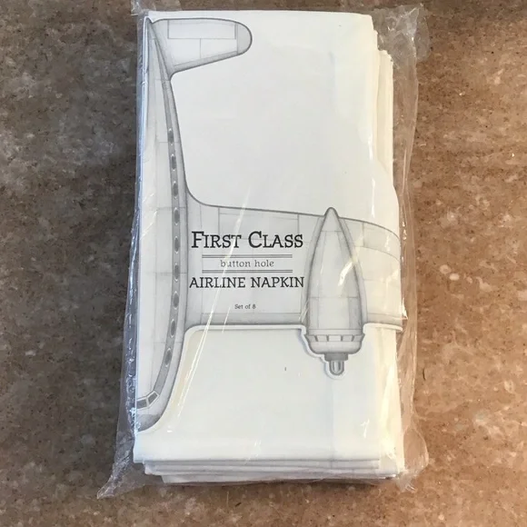 Restoration Hardware White Cotton Napkins