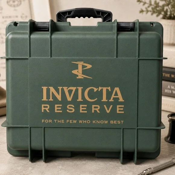 NEW Invicta 15-Slot Dive Impact Watch Case. Green ( DC15GRN)