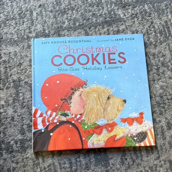 Scholastic Light Blue Christmas Cookies Picture Book