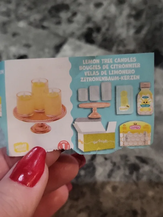 Miniverse Make It Mini Lifestyle Lemon Tree Candles