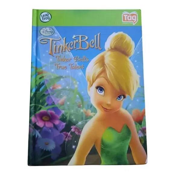 Leap Frog TAG Junior Tinker Bell Green Kids Book
