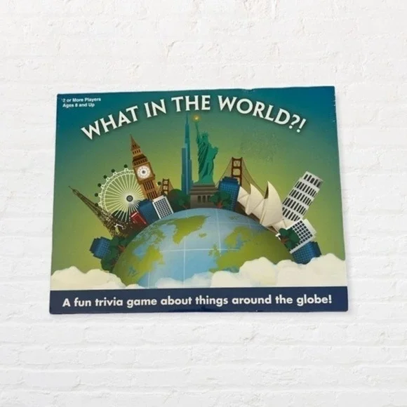 What In The World Trivia Game Educational Homeschool Learning Geography Fun‎ 8+