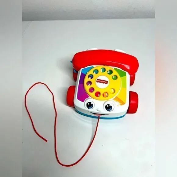 Fisher Price Chatter Telephone Phone Pull Toy 2015 Rotary Dial