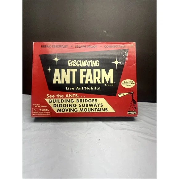 Uncle Milton's‎ Ant Farm -  New in original box. Great For Kids To Learn