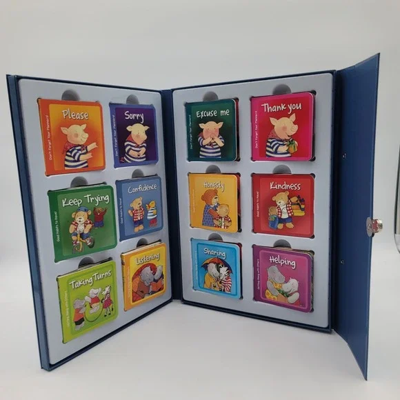 A Case of Good Manners 12 Board Book Set Sweet Cherry Publishing Social Skills