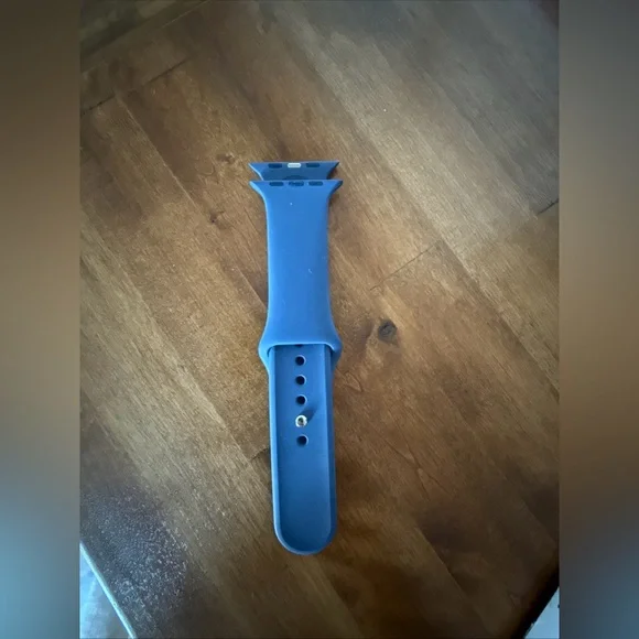NWOB Genuine Apple iWatch Sport Band Abyss Blue 46mm M/L