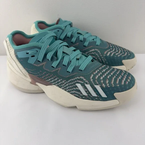 Adidas D.O.N. Issue 4 Men's Basketball Shoes Teal/White‎ Size 6