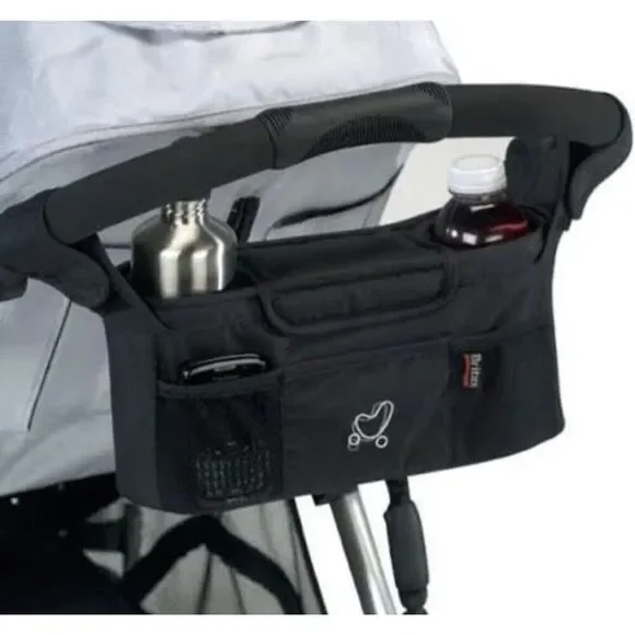 $85 Britax Stroller Organizer Cup Holders Cell Phone Pockets Magnetic Cover