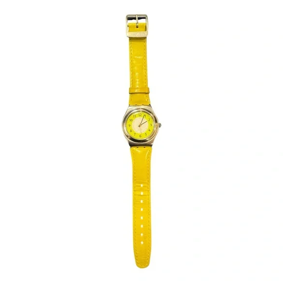 Swatch Watch Pistacchio 1996 Irony Medium Swiss Made Quartz New Battery