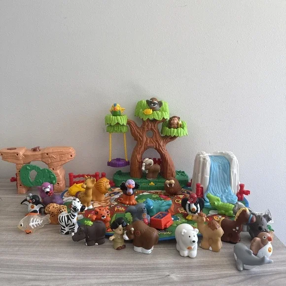 Little People A to Z Learning Zoo Interactive Alphabet Playset Fisher-Price ABC