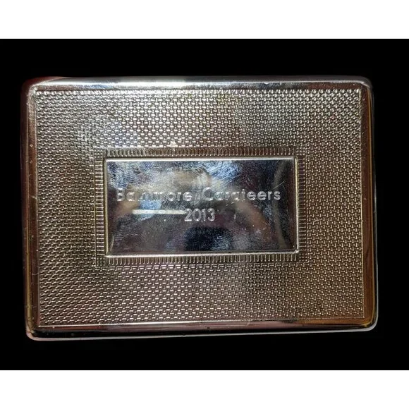 Things Remembered Silver Engraved Trinket Box