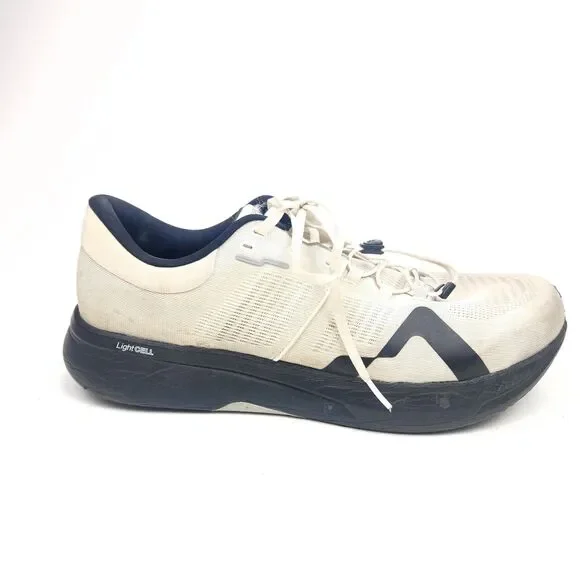Mount to Coast R1 Men's 14 White Running Shoes Lace-Up Low Top Athletic Sneakers