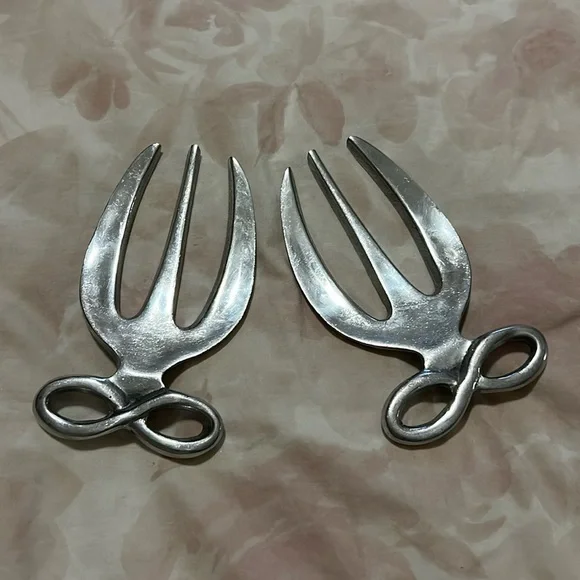 Salad Mixing Serving Forks Set of 2, 5 1/2” X 3”