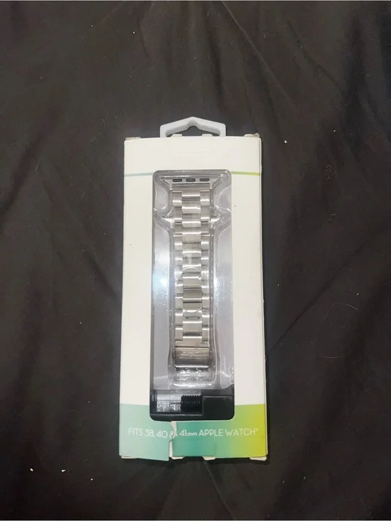 Stainless Steel Link Band for Apple Watch - Silver