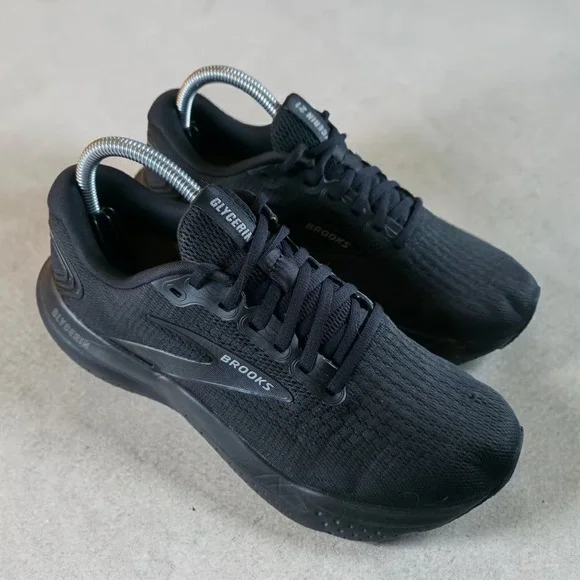 Brooks Glycerin 21 Mens Shoes 10.5 Triple Black Running 1104191D020 *Read Desc.