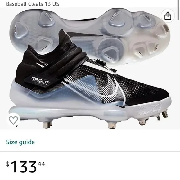 Men’s Nike Force Zoom‎ Baseball Cleats - Mike Trout (Size 11)