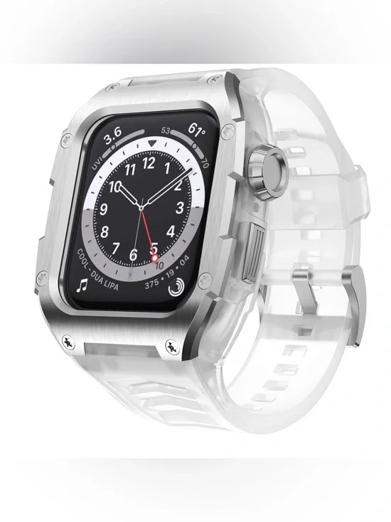 Gelishi, NIB, Unisex, Clear,TPU,Band for Apple Smartwatch