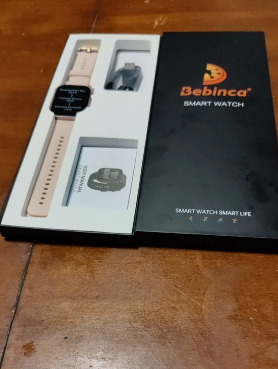 New Inbox Bebinca Pink Smart Watch - Fitness Tracker