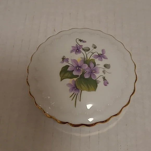 Vintage Gloria Fine Porcelain Trinket Dish Bayreuth West Germany
