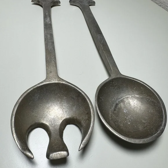 Vintage Silver‎ Salad Serving Set