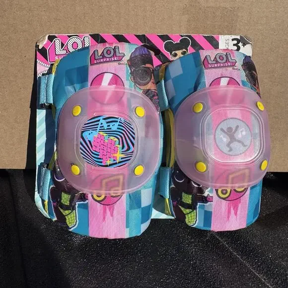 LOL Surprise Protective Gear Kids Elbow Knee Pads Set Ages 3+‎ Bell Walmart Toy