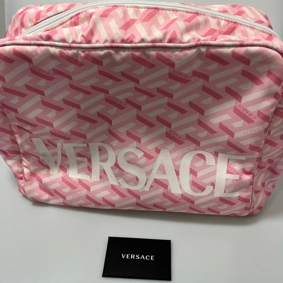 Versace Baby Diaper Shoulder Bag Pink
