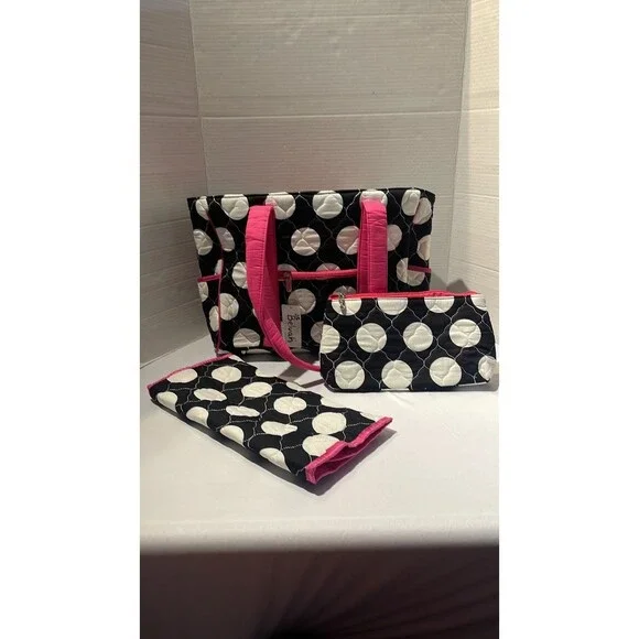 Belvah 3 piece Diaper Bag New with tag