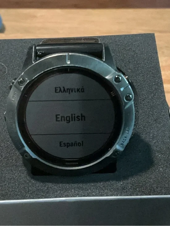 Garmin Multisport GPS Smartwatch - Black and Silver
