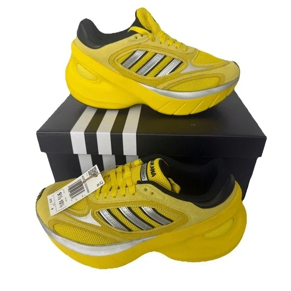 Adidas AdiZero Unisex's Goukana (Yellow/Light Yellow) 9.5 Running Shoes JP7177