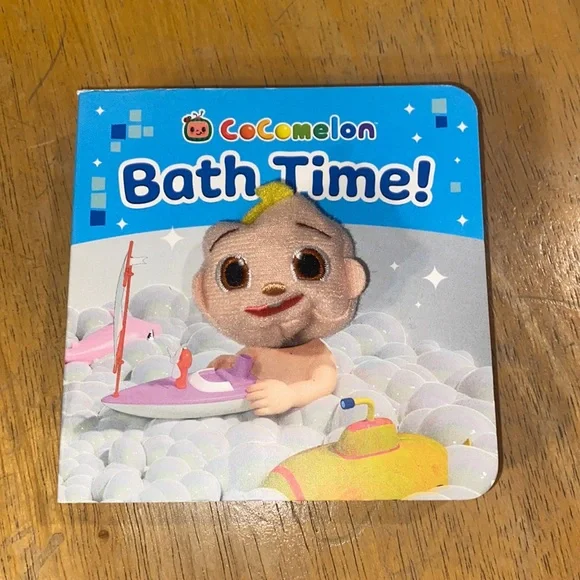 NEW Puppet Book Cocomelon Bath Time