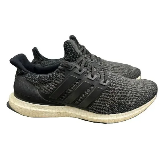ADIDAS Running Shoes Men's Size 9 UltraBoost 3.0 Utility Black S80731 Sneaker