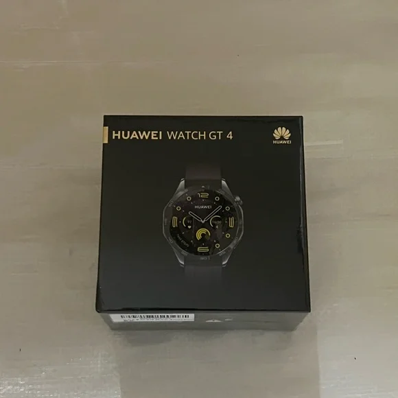 Huawei Watch GT 4 Smartwatch - Black with Yellow Sealed